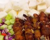 A picture of step 6 of Singaporean Chicken Satay with Peanut gravy.