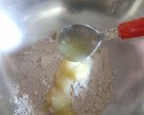 A picture of step 1 of Balushai mithai.
