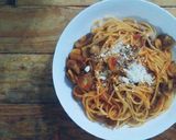 Foto del paso 6 de la receta: Pasta con champiñones 🍄