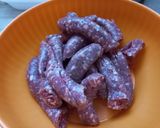 A picture of step 1 of Sausage and Stracchino Bruschetta.