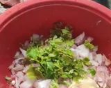 A picture of step 2 of Fish egg fry.