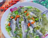Hình bước làm 5 của món Canh chua cá chốt nấu lá me đất
