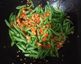 Foto langkah ke 3 dari resep Tumis buncis jamur Tiram.