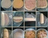 A picture of step 6 of Coconut cinnamon eggless rolls.