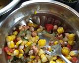 Peanut corn protein salad recipe step 2 photo