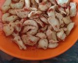 A picture of step 7 of Masala kaju for breakfast & tiffin.