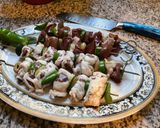 Une image de l'étape 3 de 🥩🍗Malfouf Foie d’Agneau Grillade 🍖 Time🌶️🥬 a l’Oranaise.