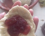 Foto del paso 6 de la receta: Knedlik de fresa (bollitos checos de requesón)