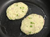 豆腐豬肉漢堡排