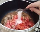 A picture of step 3 of Green Beans Curry (Sem Phali ka Salan).