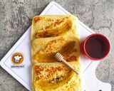 Gambar langkah 8 resipi Pancake Pisang Sebelah.