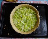A picture of step 3 of Leek & Brie Tart.