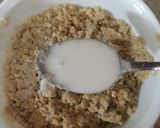 A picture of step 4 of Eggless Vanilla and Chocolate Cookies.