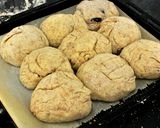 Foto del paso 10 de la receta Pan brioche semi-integral con arándanos