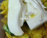 A picture of step 2 of Cheese Stuffed Vada Pav Burger.