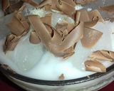 Foto langkah ke 4 dari resep Es Durian tabur Chocolate.