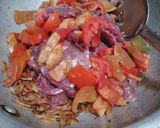 A picture of step 2 of Qeema mater.