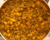 মেথি মটর আলু (methi matar aloo recipe in Bengali) রেসিপি ধাপ - 8 ছবি