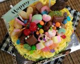 Foto langkah ke 11 dari resep Bolu Nutrisari 4 telor, basecake kue tart.