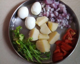 முட்டை உருளை கிழங்கு வறுவல் (Muttai urulaikilanku varuval recipe in tamil) ரெசிபி ஸ்டேப் 1 புகைப்படம்