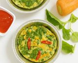 Foto langkah ke 4 dari resep Telur Kukus Sayur (Egg Muffin Diet).