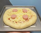 Foto langkah ke 9 dari resep Pizza Sosis Keju.