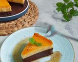 Foto langkah ke 9 dari resep Caramel Chocolate Cheesecake (NO BAKE).