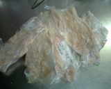 A picture of step 1 of Chips made with just chicken skin!!!.