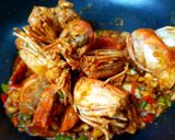 รูปขั้นตอนการทำที่ 4 ของ กุ้งผัดพริกขี้หนูสด