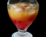 A picture of step 5 of MANGO & PINEAPPLE SANZ aur SAWERA MOCKTAIL.