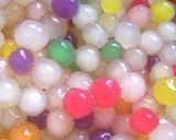 A picture of step 3 of Seven-Colored Tapioca Pearls and Lychee Compote.
