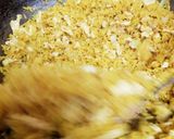 A picture of step 3 of My Ginger, Garlic,Onion and Egg fried Rice 😁.