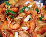 Hình bước làm 3 của món Cà ri tôm