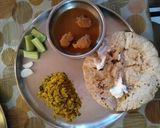 वाटली दाल (मोकळे पिठले) (Vatali dal (mokale pithale) recipe in hindi) रेसिपी चरण 21 फोटो
