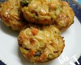 A picture of step 5 of Mixed Vege with Mashed Potatoes Mufpie 😍👍.