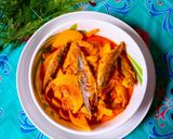 Foto langkah ke 4 dari resep Gulai Umbut Kelapa.