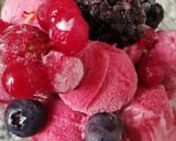 Une image de l'étape 4 de Djamicoo sorbet aux fruits rouges sans sorbetière.