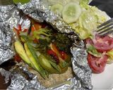 Foto del paso 5 de la receta: Pollo con Verduras en Aluminio