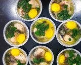 Hình bước làm 1 của món Hàu nướng mỡ hành