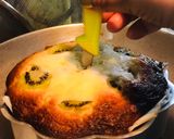 A picture of step 5 of Eggless: Kiwi Upside-Down Cake.