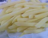 A picture of step 2 of Crispy French Fries.