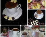 A picture of step 6 of Turkish Coffee (Türk Kahvesi) and details as well as with fragrance.