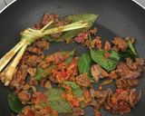 Foto langkah ke 2 dari resep Nasi Bakar Isi Daging.