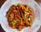 Foto langkah ke 5 dari resep Terong Teri Balado.