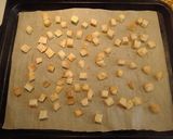 A picture of step 2 of Homemade Caesar Dressing & Croutons.