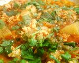 A picture of step 5 of Chicken Mince with peas & Potatoes Curry/ Qeema Aloo🍜.