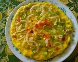 A picture of step 8 of Teriyaki mashed tofu omellete.