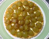 A picture of step 6 of Grape Tart with Red Wine Jelly.
