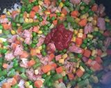 Foto del paso 2 de la receta: Arroz con verduras y chorizo
