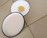 A picture of step 4 of Kunun gyada with plombs.